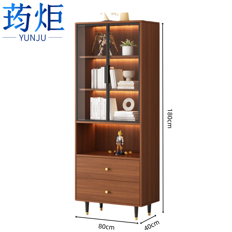 荺炬书柜 80*40*180cm 个