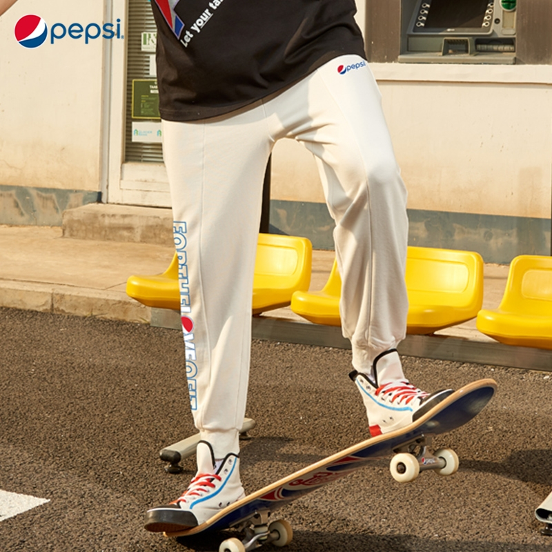 Pepsi/百事 男女同款休闲时尚潮流宽松卫裤BSK-2201