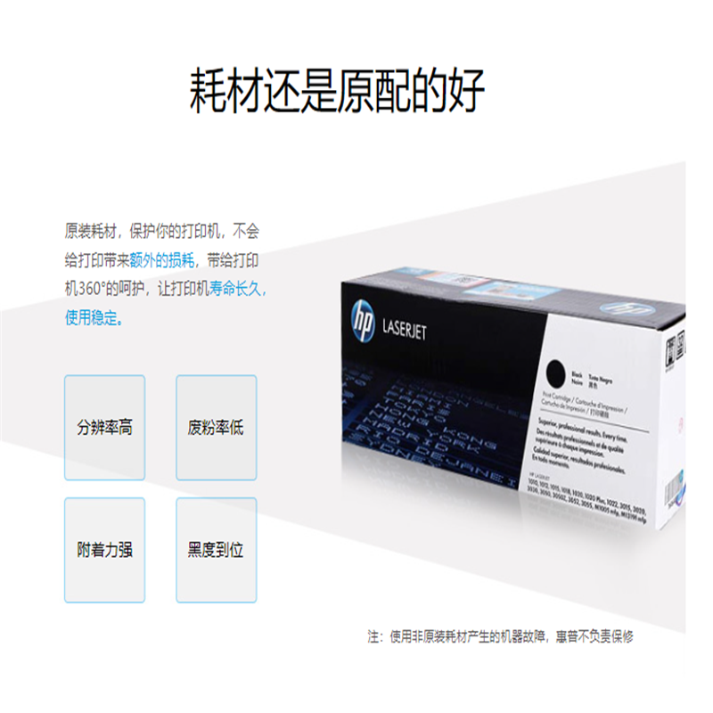 惠普(HP) CB540A 125A(单支装/黑色)硒鼓 适用于:CP1215/CP1515N/CP1518NI机型高清大图