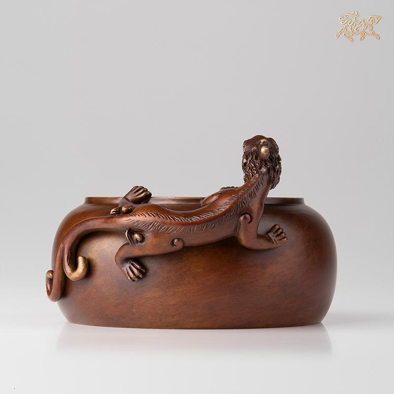 美帮汇全铜摆件《狻猊香炉》全铜香炉 家居工艺品 装饰品高清大图