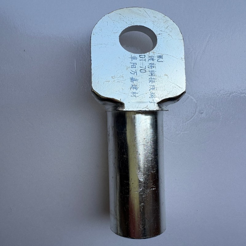 WJ 镀锡铜接线端子DT-70个高清大图