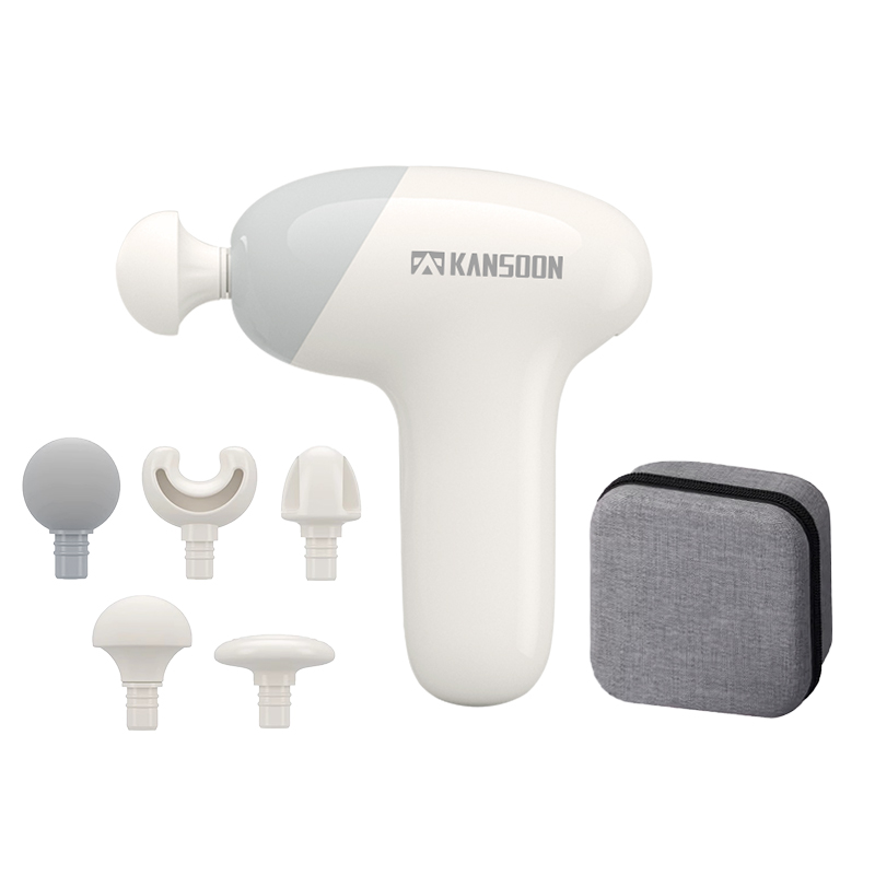 凯速多功能筋膜枪(送收纳包)JM03灰白