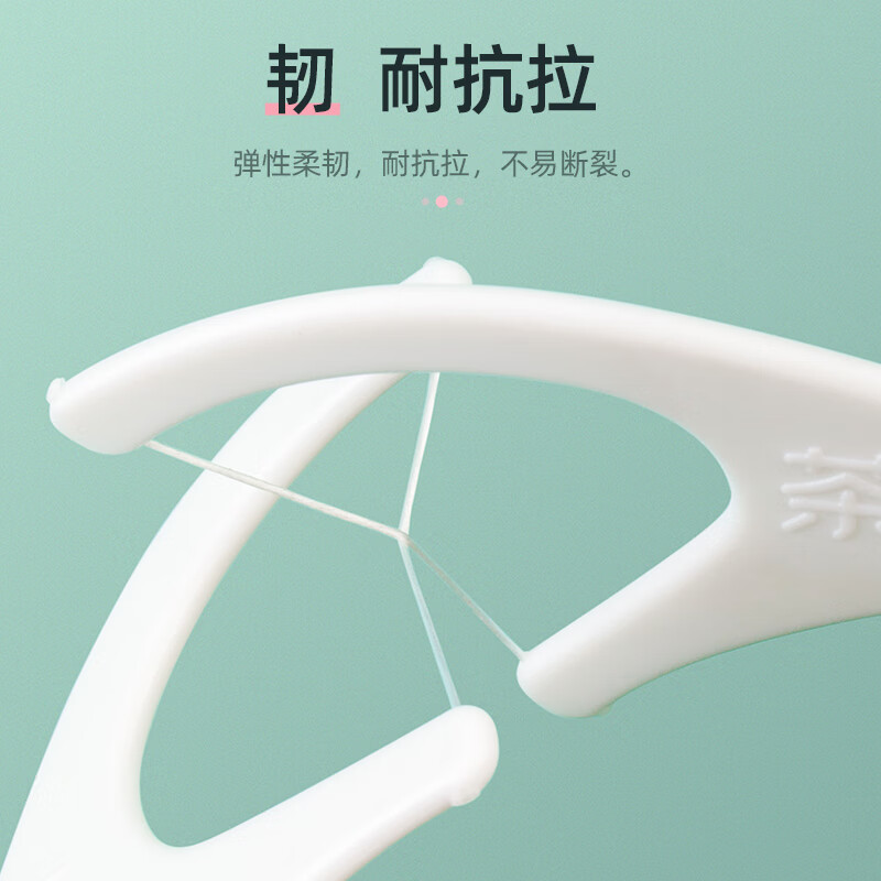 CHAHUA牙签超细便捷牙签牙签线剔牙线100支/包高清大图