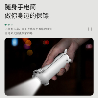苏宁宜品抖音同款多功能USB充电便携式折叠小风扇白色