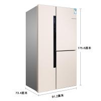 博世T型对开门冰箱BCD-569W(KAN93A268C)