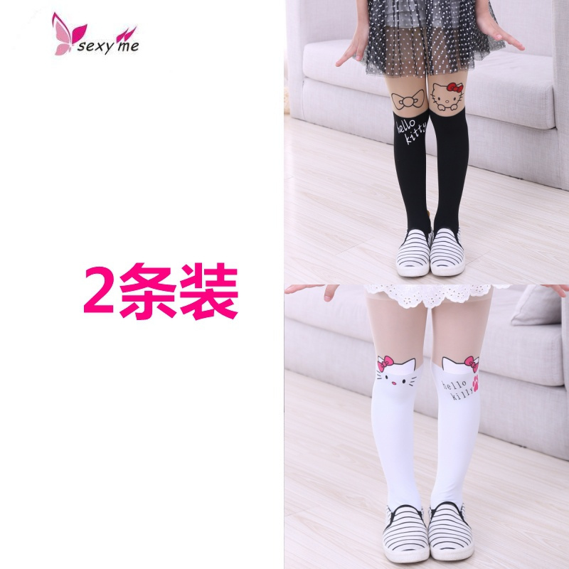 儿童连裤袜白色宝宝女童丝袜薄款夏季小女孩打底袜裤连体袜子 FISH BASKET袜子