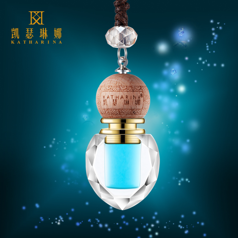 汽车香水挂件坠车载香水挂式香水车内车用车上悬挂式精油出风口