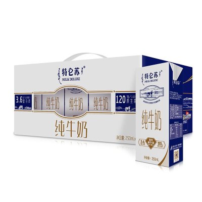 蒙牛 特仑苏纯牛奶 250ml*12包（QT）