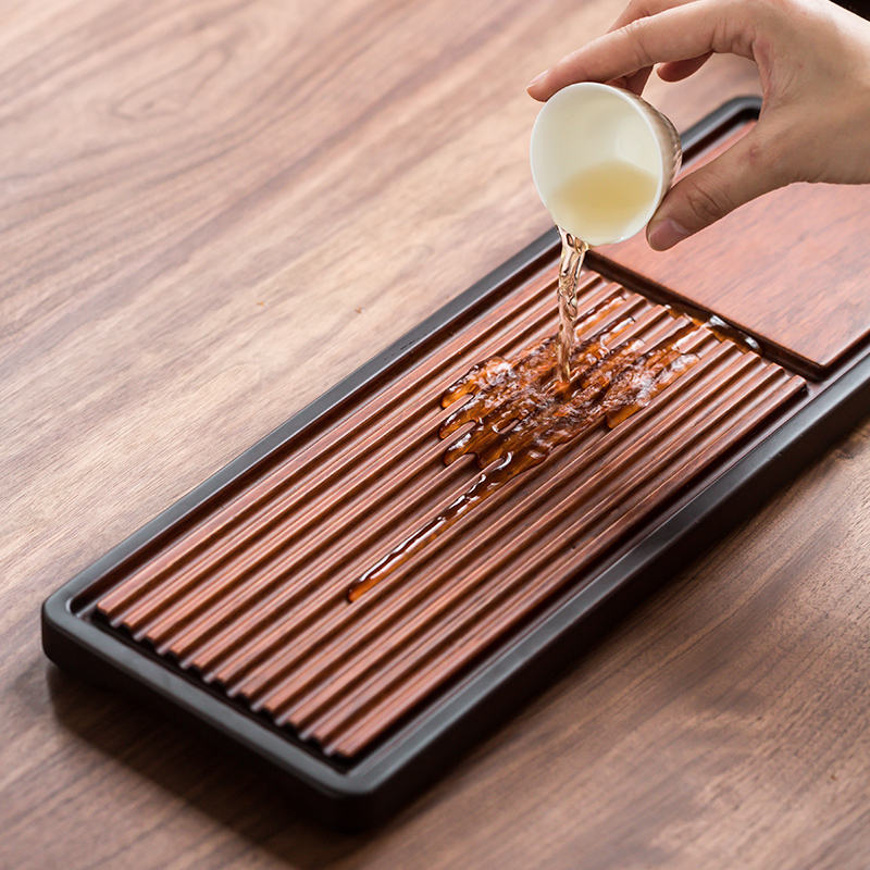 方舟-重竹干泡茶盘 尚本道 重竹干泡茶盘家用小型茶托盘功夫茶具干泡台简约茶台茶海