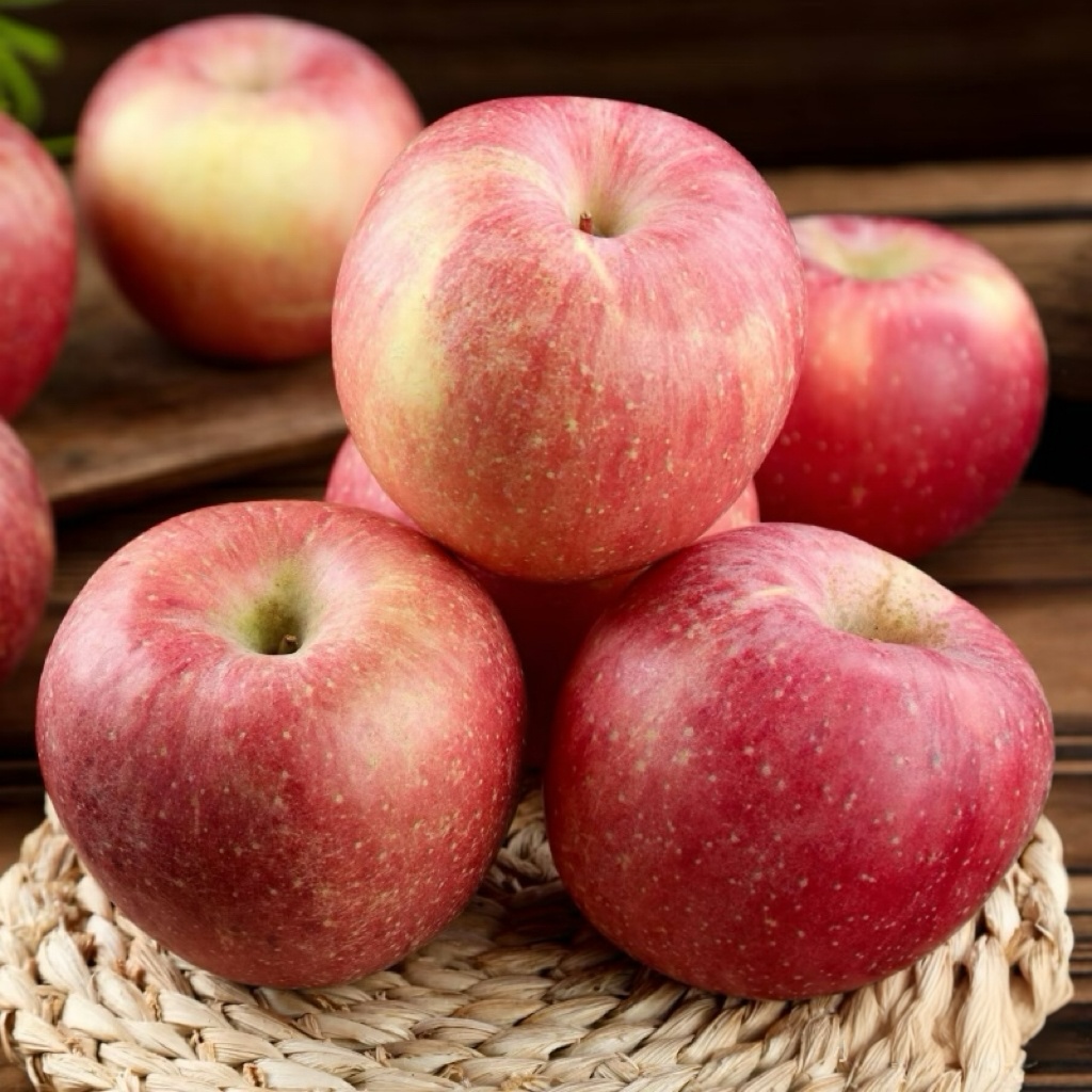 三峡高山果园基地红富士苹果8.5斤中果75-80MM/箱高清大图