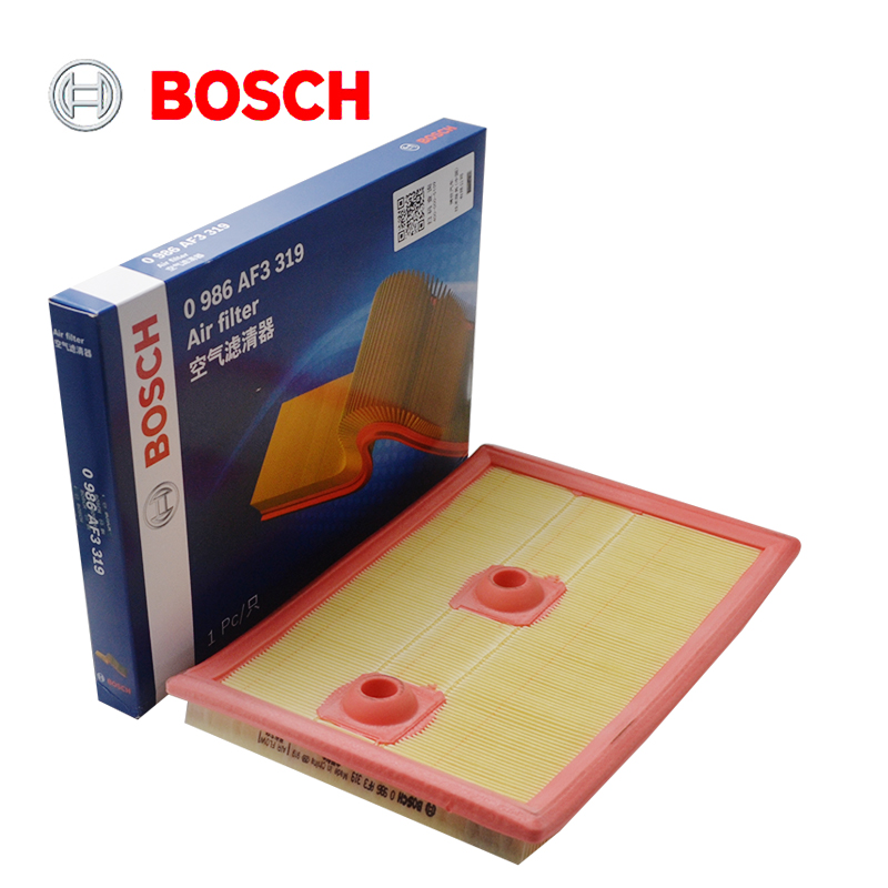 博世(BOSCH)空气滤清器0986AF3319博世适配大众T-CROSS柯迪亚克GT空气滤芯格汽车发动机滤清器1.4T