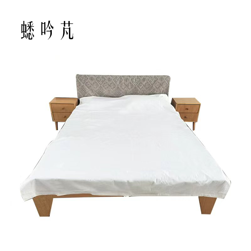 蟋吟芃 白被套 220*150cm 件高清大图