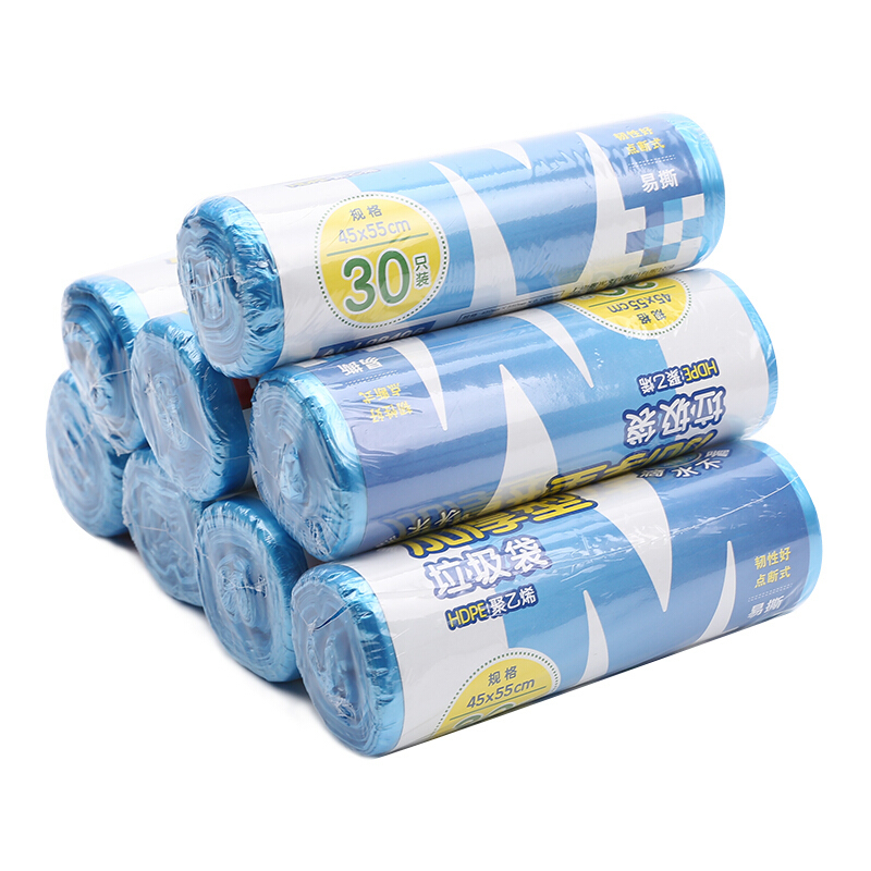 晨光垃圾袋加厚型(45*55cm混色) ALJ99406 30只/卷 1卷