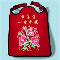 小号图案随机配48*68 加棉 云南老式小孩背巾贵州传统宝宝背带布四川背娃初生婴儿背扇后背式
