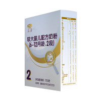 君乐宝（JUNLEBAO）官方旗舰店乐畅奶粉2段婴儿奶粉6-12个月配方奶粉150g盒
