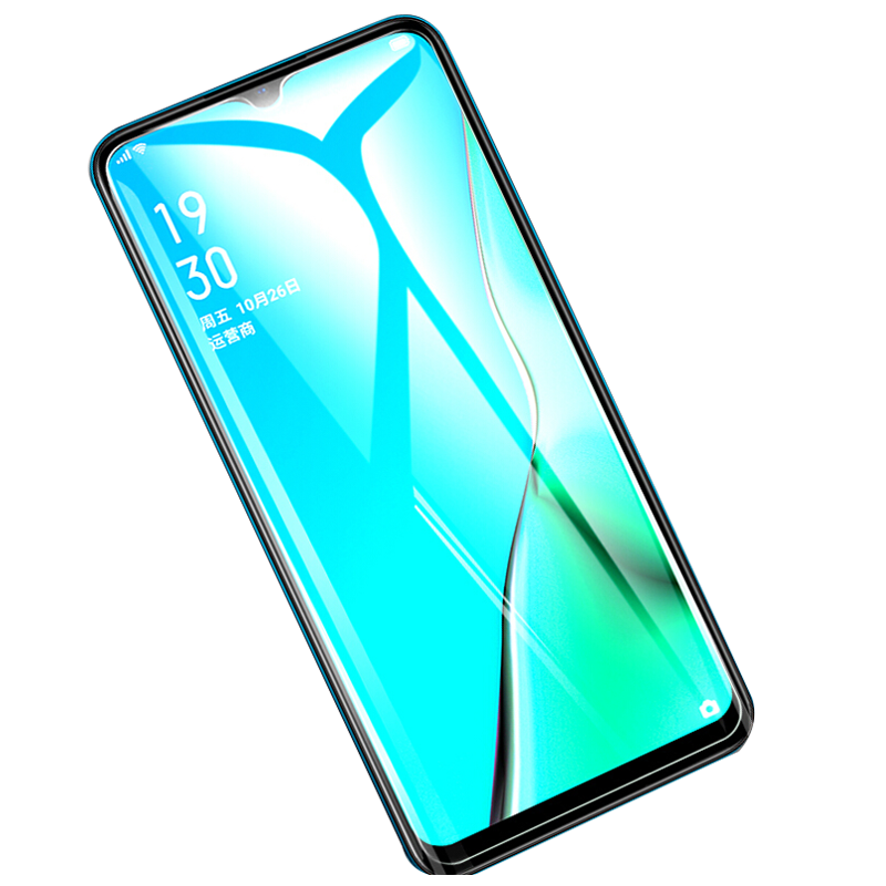 [买2送手机壳]轻万适用oppoa11x钢化膜非全屏高清透明防摔贴膜oppo手机保护膜全玻璃高清大图