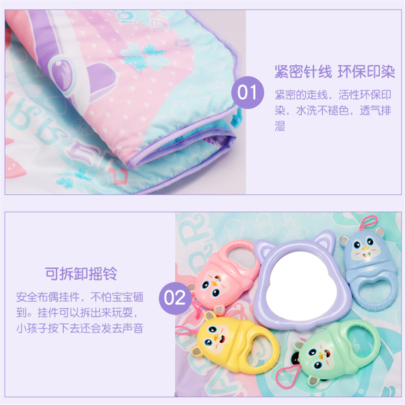 婴儿0-1岁健身架器脚踏钢琴3-6-12个月2脚踩玩具宝宝脚蹬脚踢 欢乐脚踏琴[电池版]高清大图