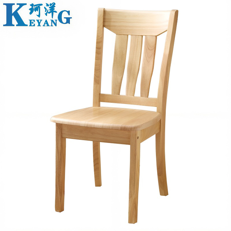 珂洋 餐椅 原木色 把高清大图