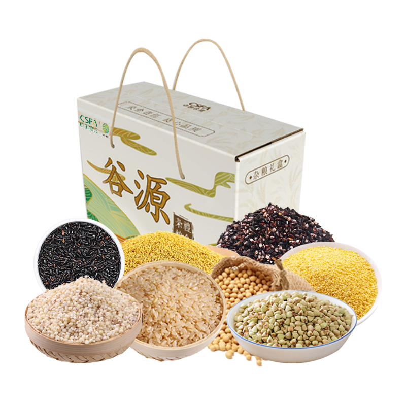中垦飨味堂 杂粮礼盒·谷源 3010g 单位:盒 中国农垦出品高清大图