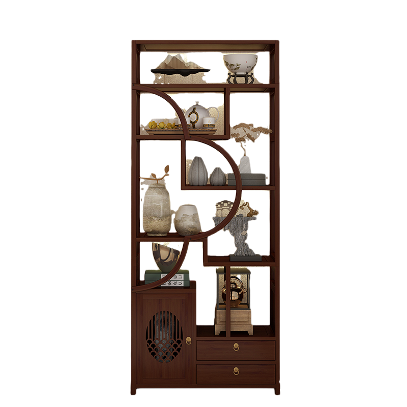 铭思达博古架展示架80*25*200cm个高清大图
