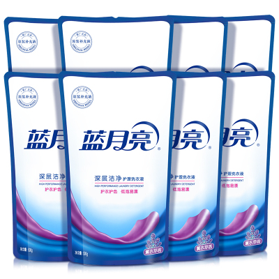 补充套装：深层洁净薰衣草洗衣液袋装500g*8