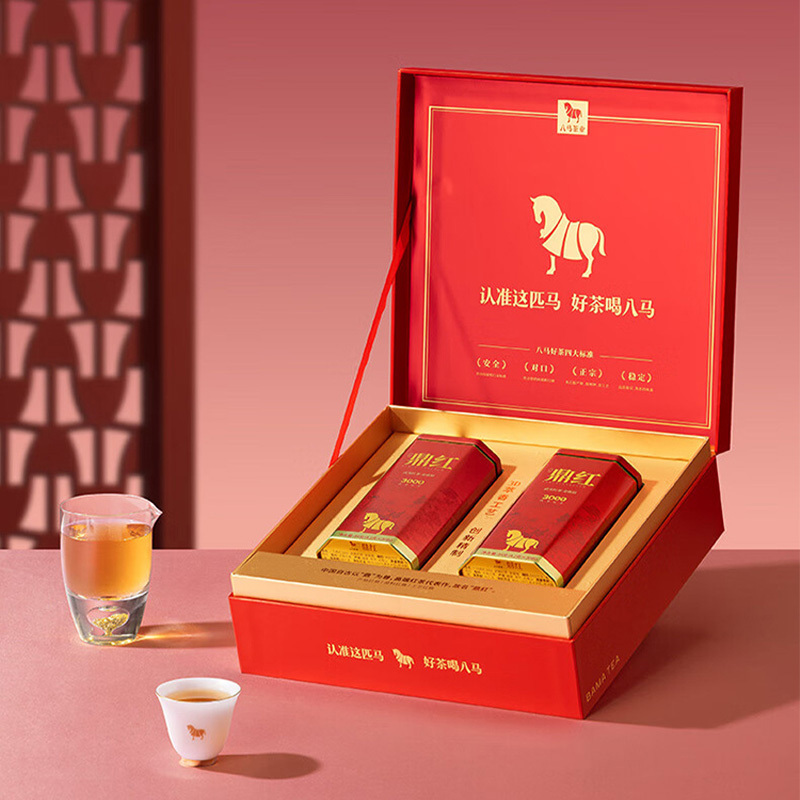 八马茶业红茶4g*40包香气馥郁鼎红低温发酵3000系列D0320高清大图
