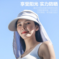 苏宁推荐神火户外防晒渔夫帽女款采茶帽夏季遮阳帽子大帽檐防紫外线全遮脸
