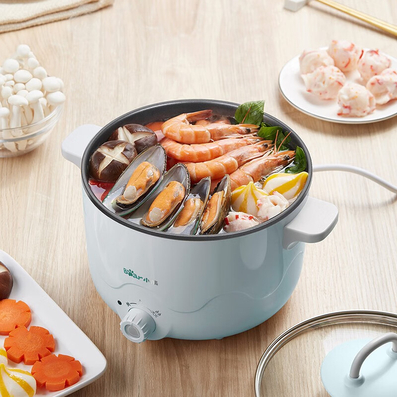 小熊电热锅DRG-C18N5 (塑料蒸笼款)高清大图