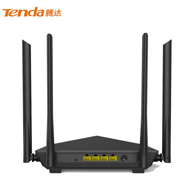 腾达(Tenda)AC10 1200Mbps穿墙双千兆无线路由器 5G双频智能全千兆路由 WiFi信号放大
