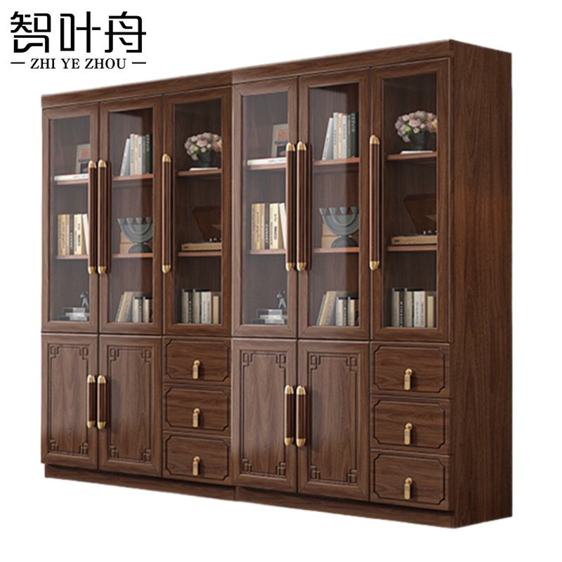 智叶舟资料柜2220*372*1940mm台高清大图