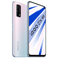 vivo iQOO Z1x 水漾白 8+128G 120Hz竞速屏 5000mAh大电池 高通骁龙765G 33W闪充强续航 PC级液冷散热 全网通版 双模5G手机