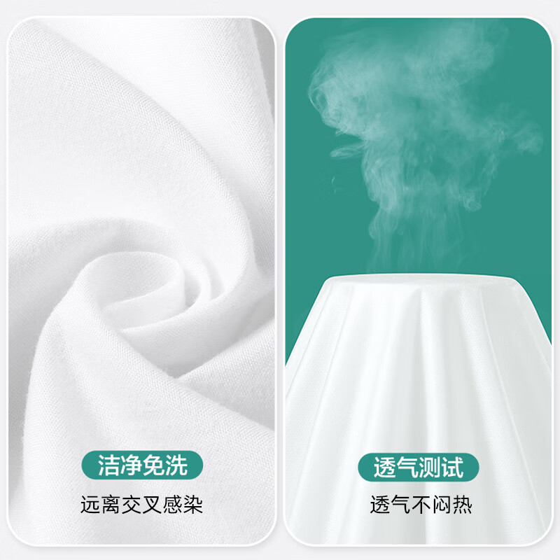 JAJALIN[SMS级]一次性床单三件套单人被套枕套旅行套装出差酒店用品高清大图