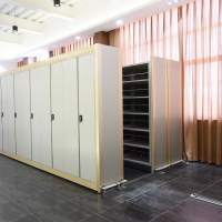 东港家具 电动智能密集柜 钢制文件柜 密集架密集货架 资料柜 手摇铁皮柜 加厚 可定制