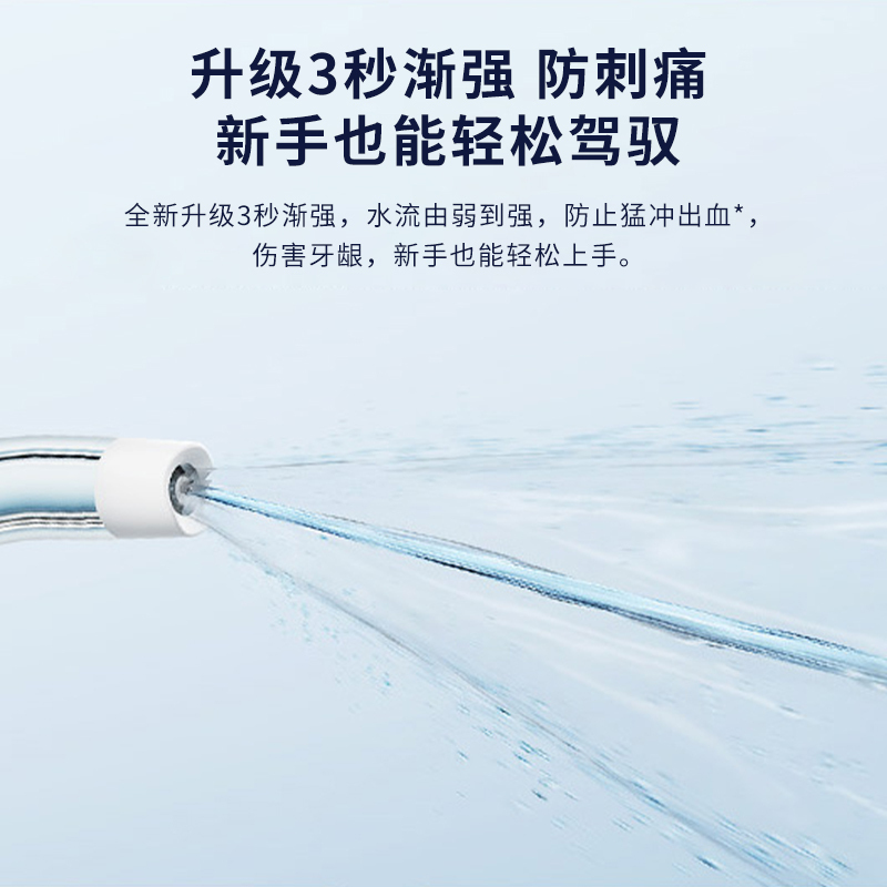 小米(MI)电动冲牙器 F300 米家原装便携式家用水牙线口腔洁牙立式洗牙器官方正品旗舰店