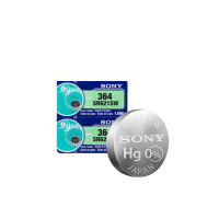 SONY索尼1.55V纽扣电池SR621SW 手表电池 丹尼尔惠灵顿卡西欧阿玛尼天梭CK浪琴飞亚达石英表 2粒装