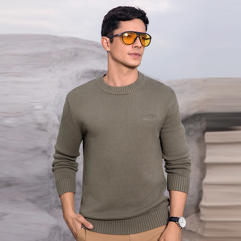 jeepspirit男士针织毛衣