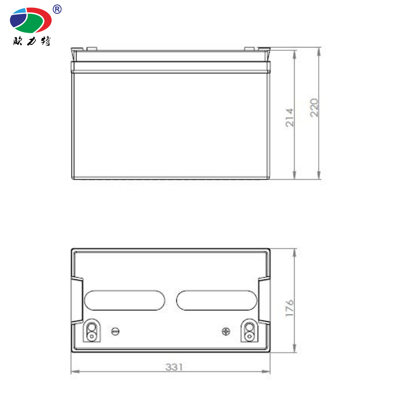 欧力特 阀控密封铅酸蓄电池 12V80Ah/LCPA80-12(含安装含线缆)高清大图