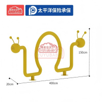 有优贝贝儿童户外墙面敲击传声筒打击乐器感统训练400*20*150cm乐传声系列