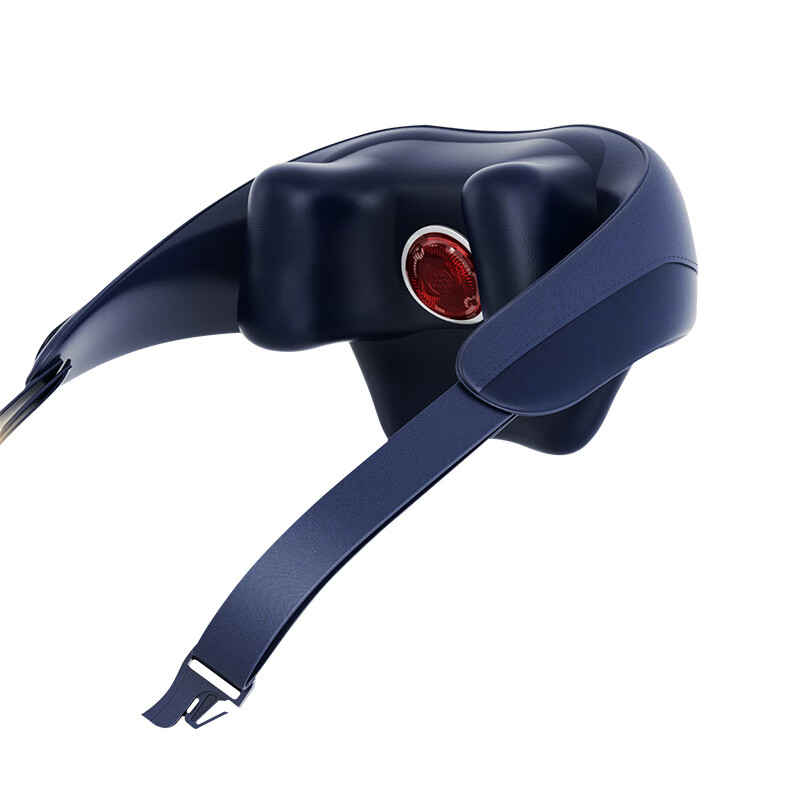 飞利浦颈椎按摩器肩颈腰背部按摩仪斜方肌披肩3206N蓝色