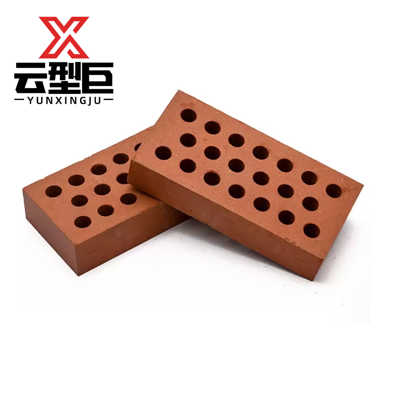 云型巨 带孔红砖 建筑用材料实心砖头装饰砖块打灶砖砌墙 240*110*90mm 单位:个高清大图