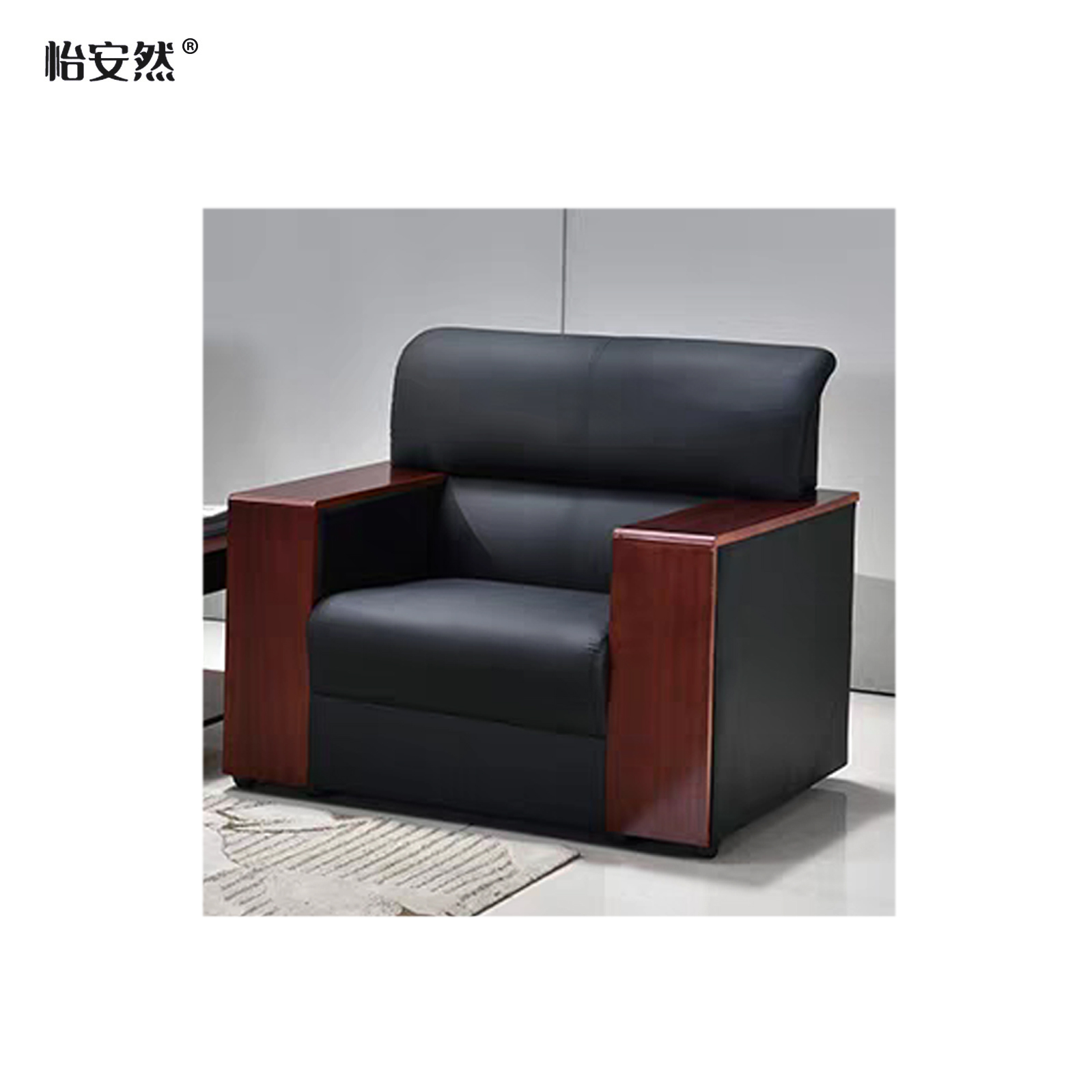 怡安然 单人位沙发 95*80*85cm 个高清大图