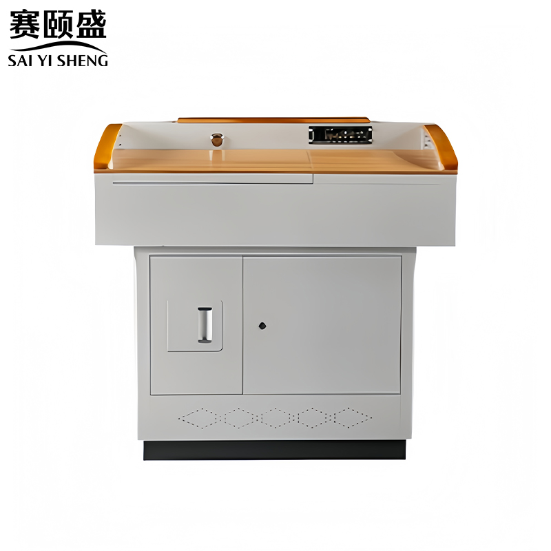 赛颐盛多媒体讲台 侧抽讲台1200*780*1000mm台