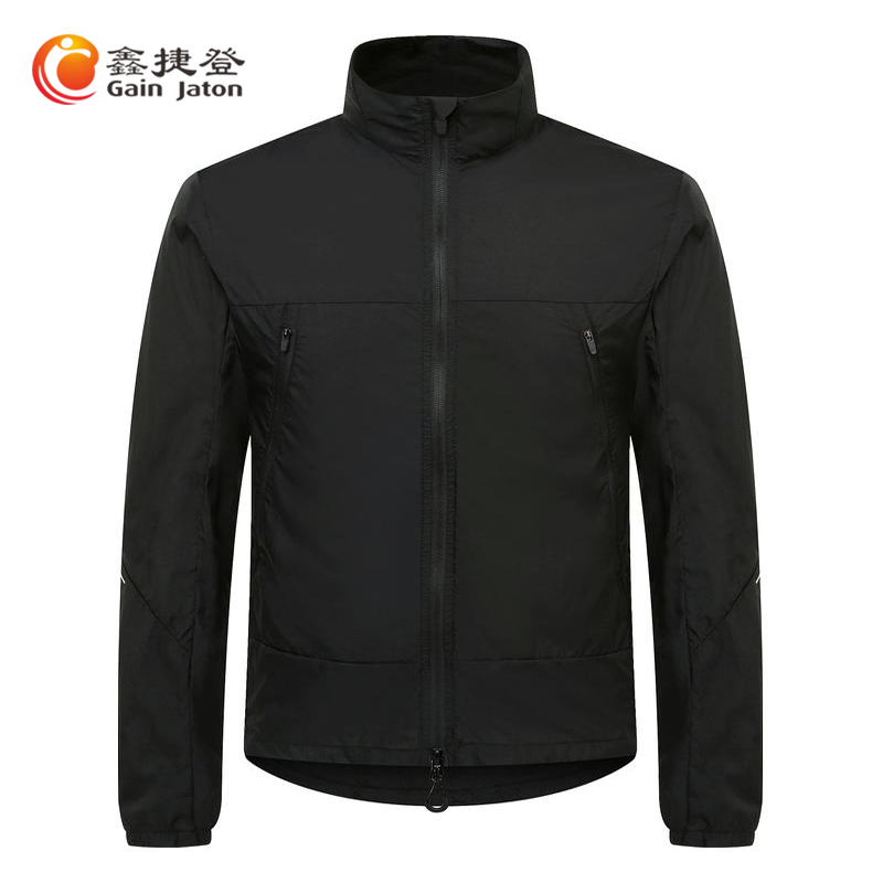 鑫捷登 男女款立领骑行服外套AGRY-LYK777 深空黑 4XL