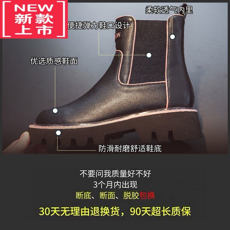 可莉允女童马丁靴2022秋季新款秋冬款加绒二棉大童儿童靴子短靴皮靴洋气图片