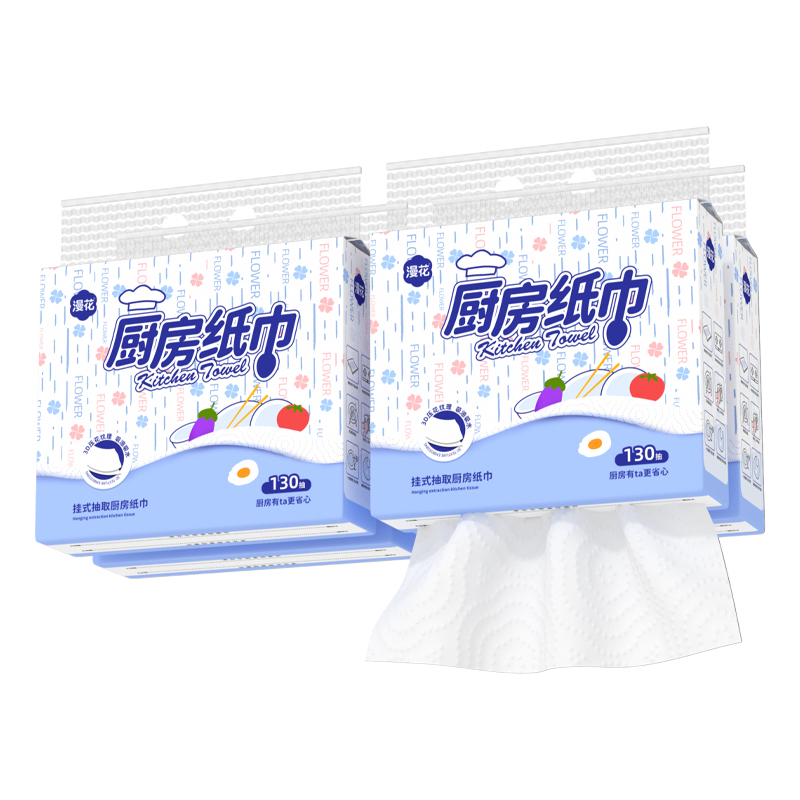 漫花 厨房纸巾 F-LS130 1包高清大图