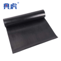 典虎 绝缘橡胶板 黑色条纹 25kv 10米*1米*8mm 卷