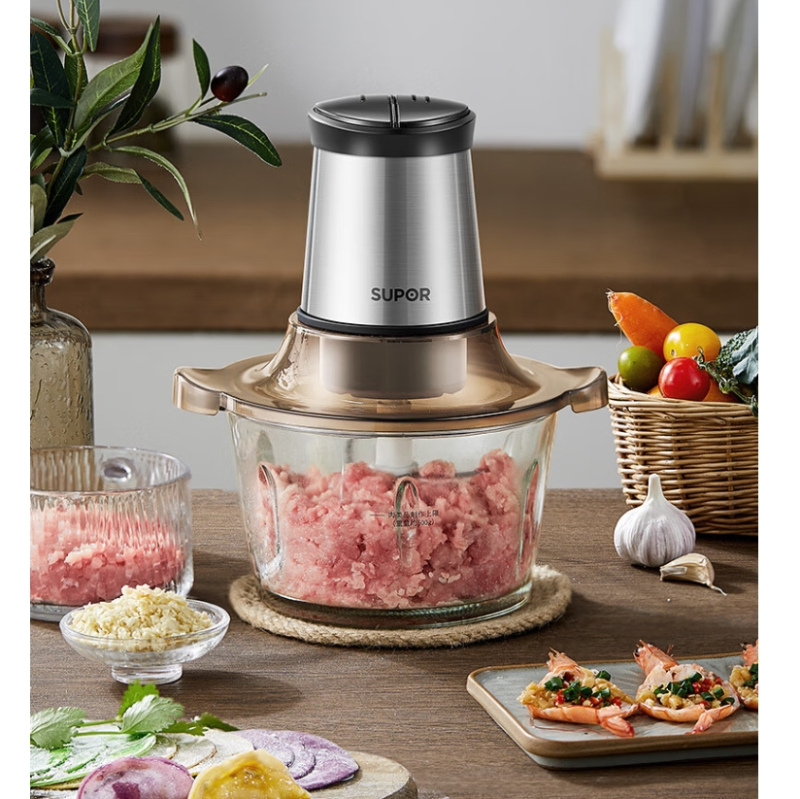 苏泊尔(SUPOR)JR05-300 料理机绞肉机 220V(单位:台)黑色高清大图