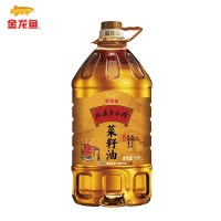 金龙鱼 外婆乡小榨菜籽油5L/桶 非转基因 食用油炒菜油植物油