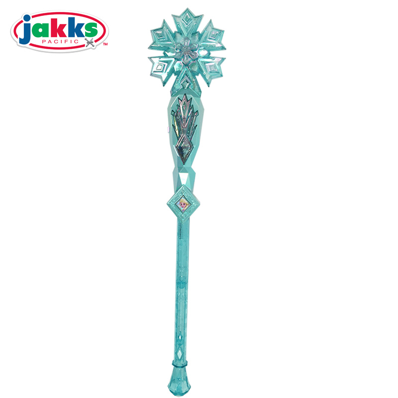 jakks 迪斯尼女孩玩具 艾莎冰雪发光魔法棒85059
