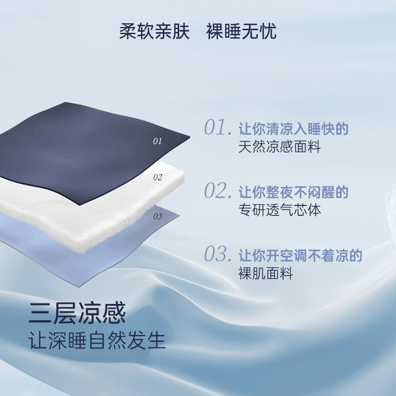 源木熊深睡双感夏凉被尺寸(5.0pro版)200cmx230cm图片